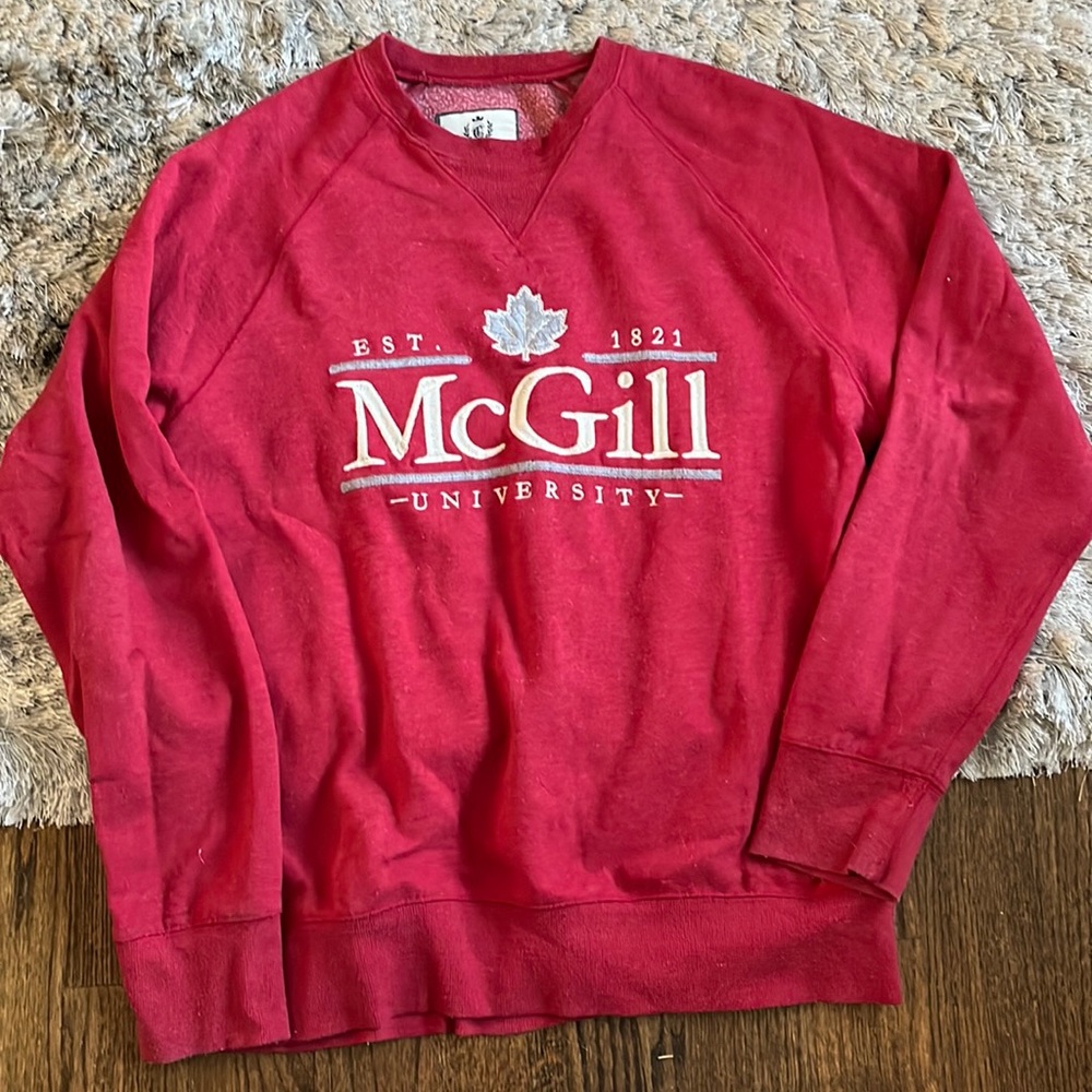 McGill sweatshirt